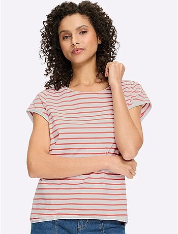 T-shirt Pur Coton - Taille Standard - Helline