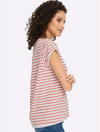 T-shirt Pur Coton - Taille Standard - Helline