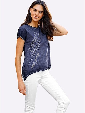 T-shirt Pur Coton - Taille Standard - Helline