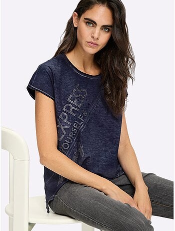 T-shirt Pur Coton - Taille Standard - Helline