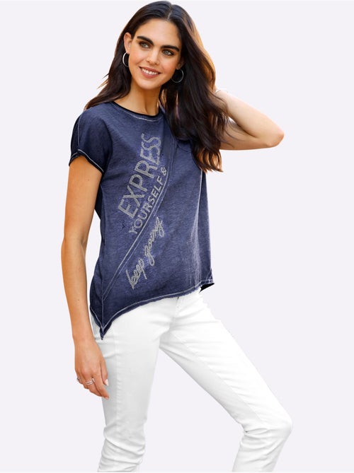 T-shirt Pur Coton - Taille Standard - Helline - Kiabi