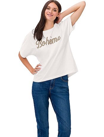 T-shirt Pur Coton - Taille Standard - helline