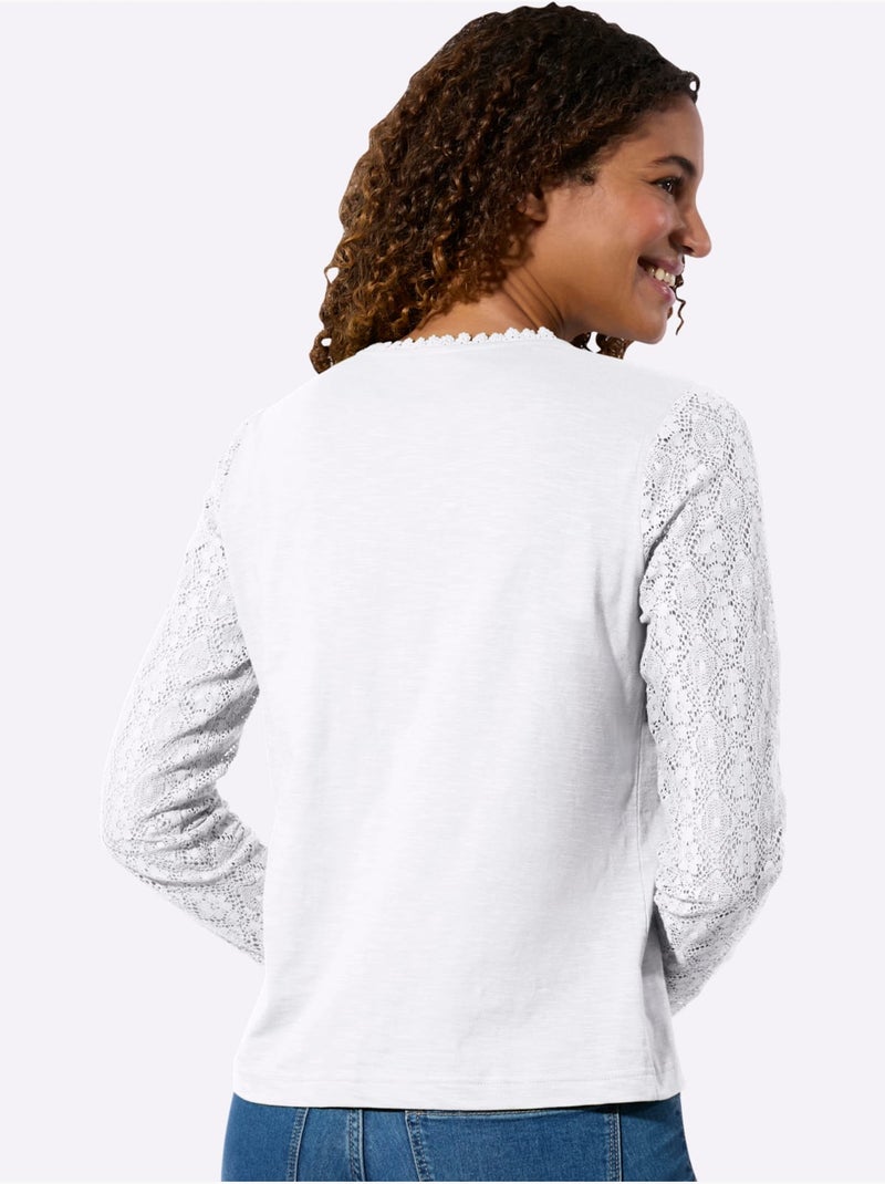 T-shirt Pur Coton - Taille Standard - Witt Blanc - Kiabi