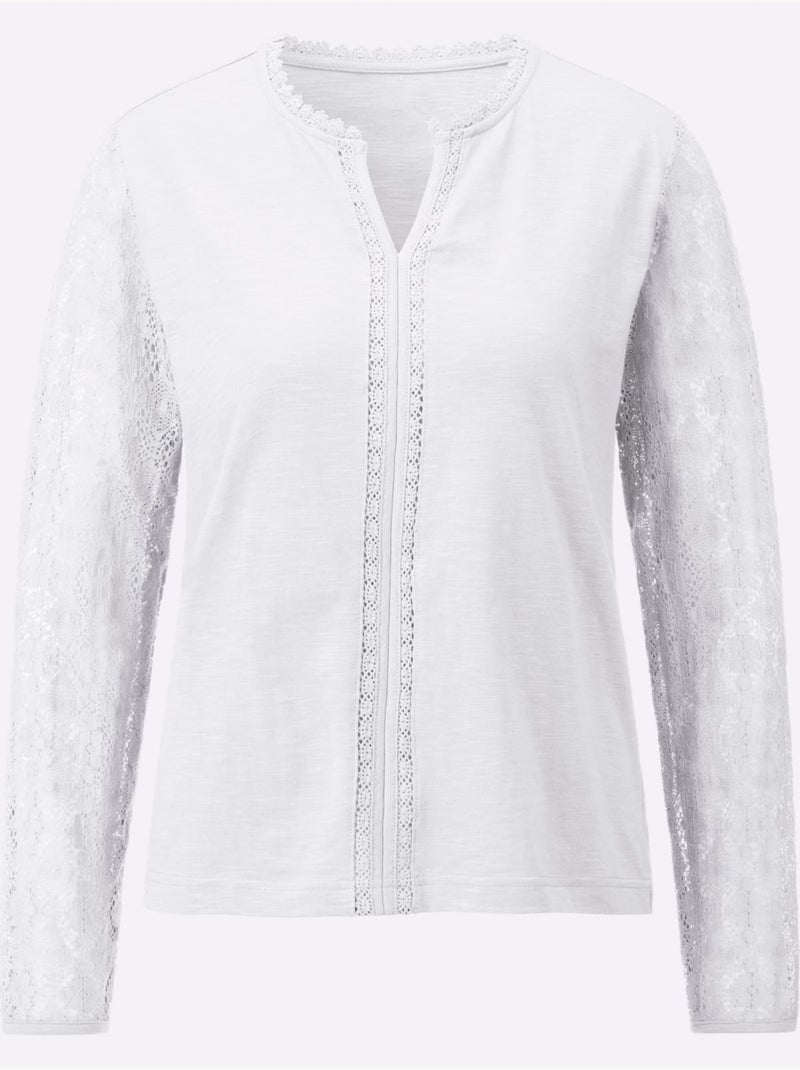 T-shirt Pur Coton - Taille Standard - Witt Blanc - Kiabi