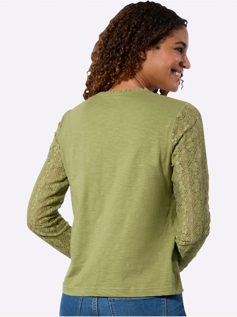 T-shirt Pur Coton - Taille Standard - Witt Bleu Vert Gris - Kiabi