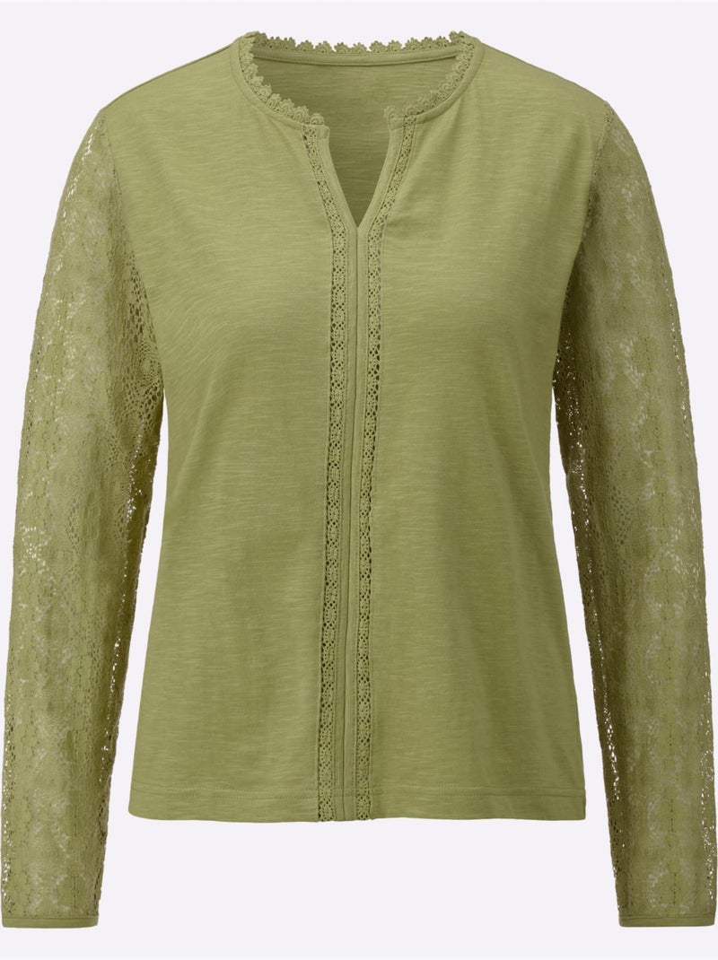 T-shirt Pur Coton - Taille Standard - Witt Bleu Vert Gris - Kiabi