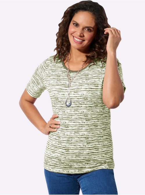 T-shirt Pur Coton - Taille Standard - Witt - Kiabi