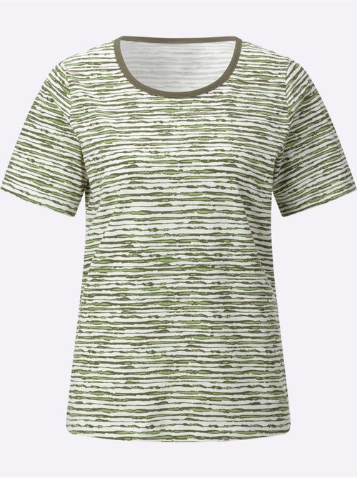 T-shirt Pur Coton - Taille Standard - Witt - Kiabi