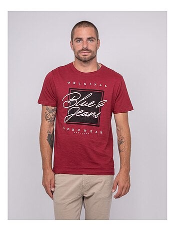 T-shirt pur coton à motif JABLOTE