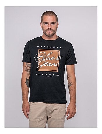 T-shirt pur coton à motif JABLOTE