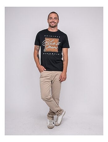 T-shirt pur coton à motif JABLOTE
