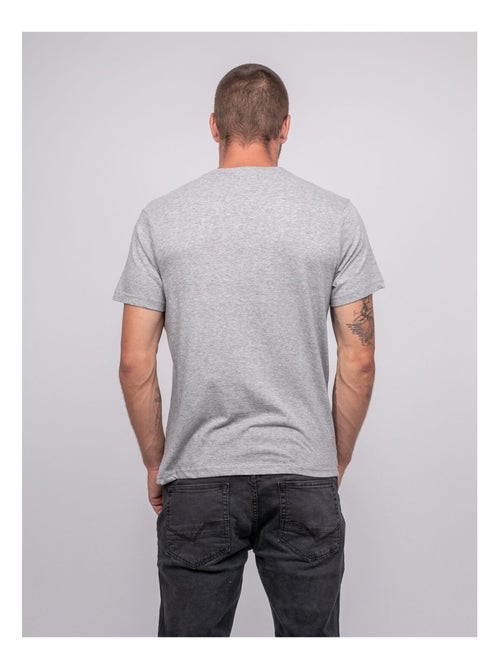 T-shirt pur coton à motif JACKHORN - Kiabi