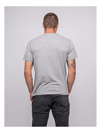 T-shirt pur coton à motif JACKHORN