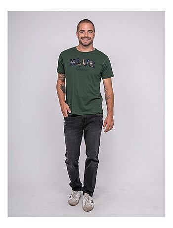 T-shirt pur coton à motif JACKHORN