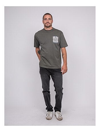 T-shirt pur coton à motif JARGNOL