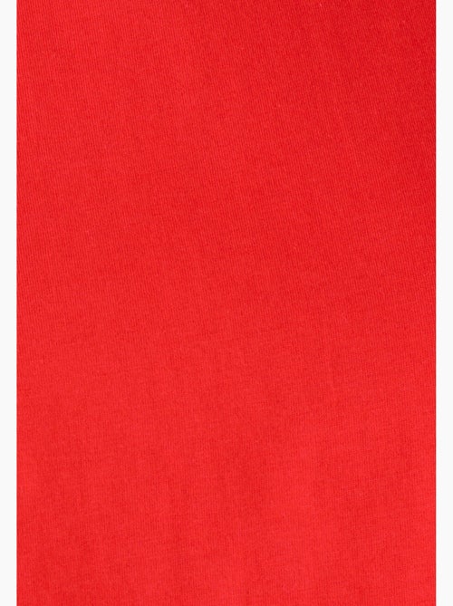 T-shirt pur coton manches brodées - Damart - Kiabi