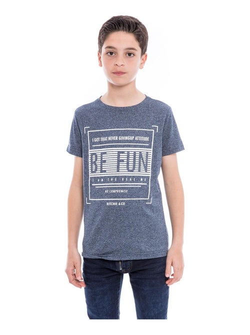 T-shirt pur coton NARANJA garçon - Kiabi