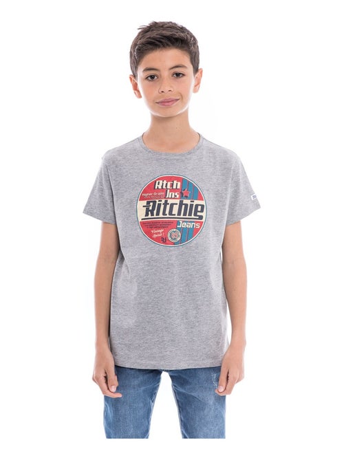 T-shirt pur coton organique NAGEL BOY - Kiabi