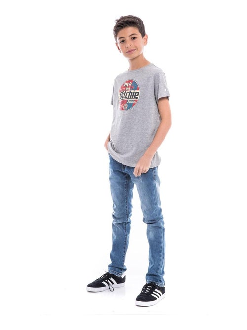 T-shirt pur coton organique NAGEL garçon - Kiabi