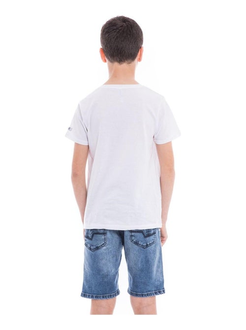 T-shirt pur coton organique NAMPTY garçon - Kiabi