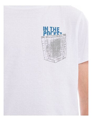 T-shirt pur coton organique NAMPTY garçon