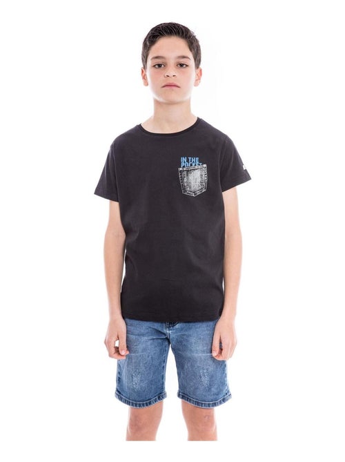 T-shirt pur coton organique NAMPTY garçon - Kiabi