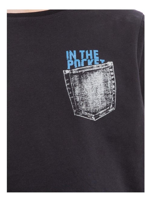 T-shirt pur coton organique NAMPTY garçon - Kiabi