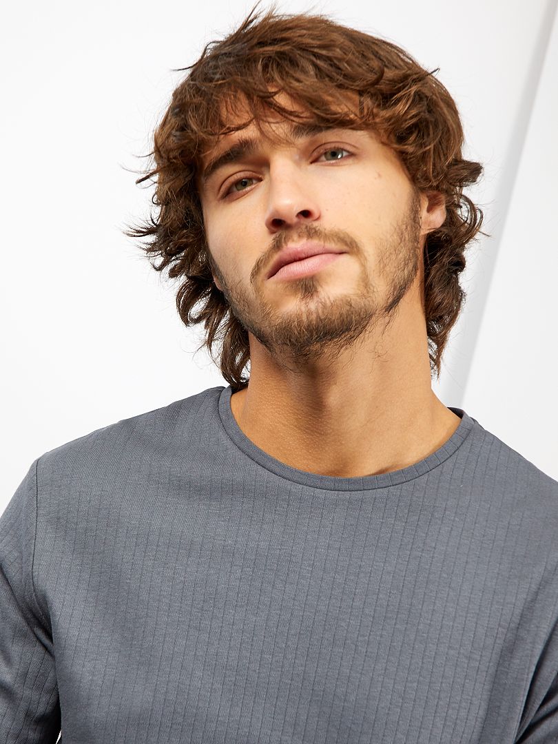 T-shirt Manches Longues Parney Gris main image 1