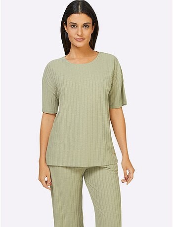 T-shirt Qualité Côtelée Confortable - Taille Standard - Witt