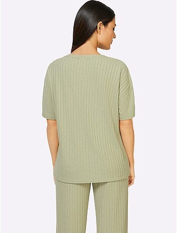 T-shirt Qualité Côtelée Confortable - Taille Standard - Witt