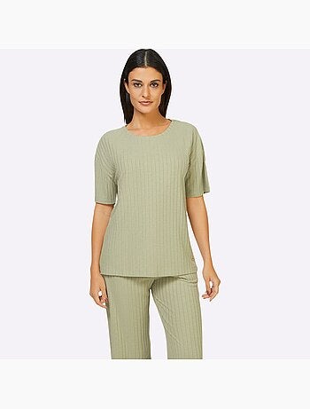 T-shirt Qualité Côtelée Confortable - Taille Standard - Witt