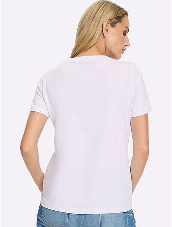 T-shirt Qualité Coton - Taille Standard - Helline
