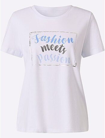 T-shirt Qualité Coton - Taille Standard - Helline