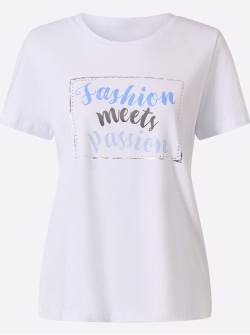 T-shirt Qualité Coton - Taille Standard - Helline - Kiabi