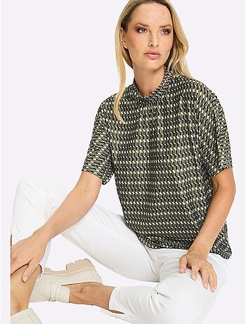 T-shirt Qualité Peu Froissable - Taille Standard - Helline