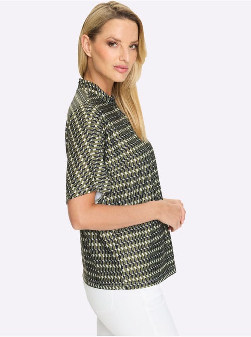 T-shirt Qualité Peu Froissable - Taille Standard - helline - Kiabi