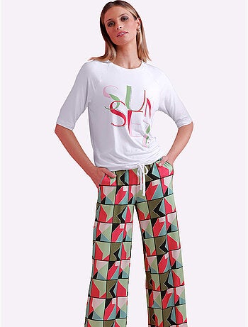 T-shirt Qualité Viscose Douce - Taille Standard - Helline