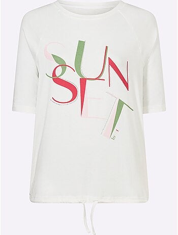 T-shirt Qualité Viscose Douce - Taille Standard - Helline