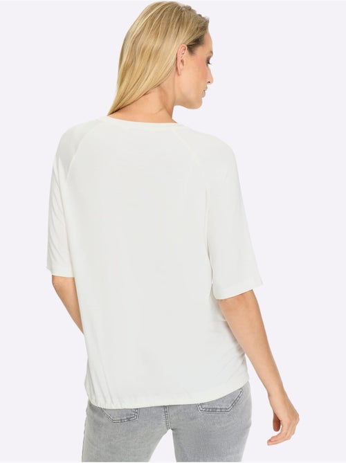 T-shirt Qualité Viscose Douce - Taille Standard - helline - Kiabi