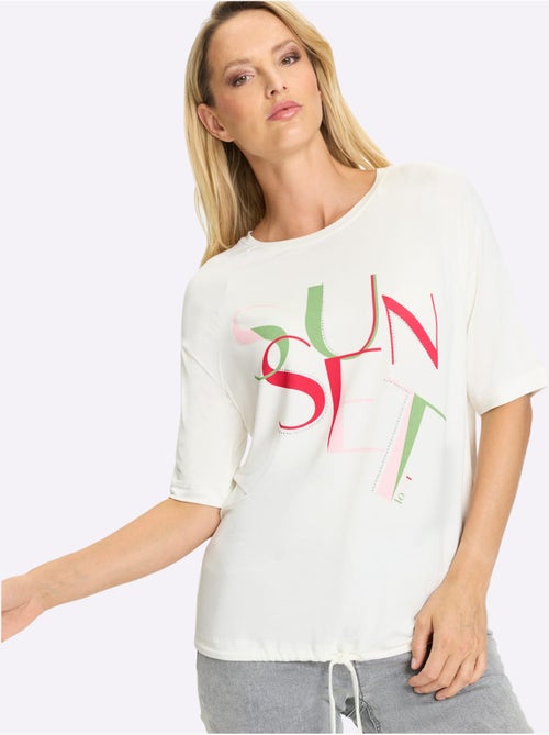 T-shirt Qualité Viscose Douce - Taille Standard - helline - Kiabi