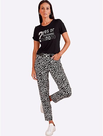 T-shirt Qualité Viscose Douce - Taille Standard - Helline