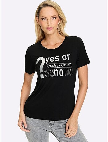 T-shirt Qualité Viscose Douce - Taille Standard - Helline