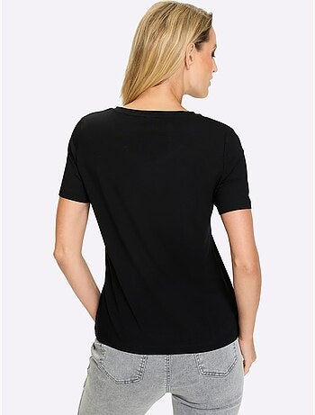 T-shirt Qualité Viscose Douce - Taille Standard - Helline