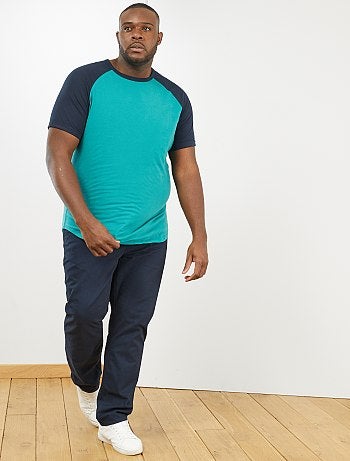 T-shirt raglan bicolore 'éco-conception'
