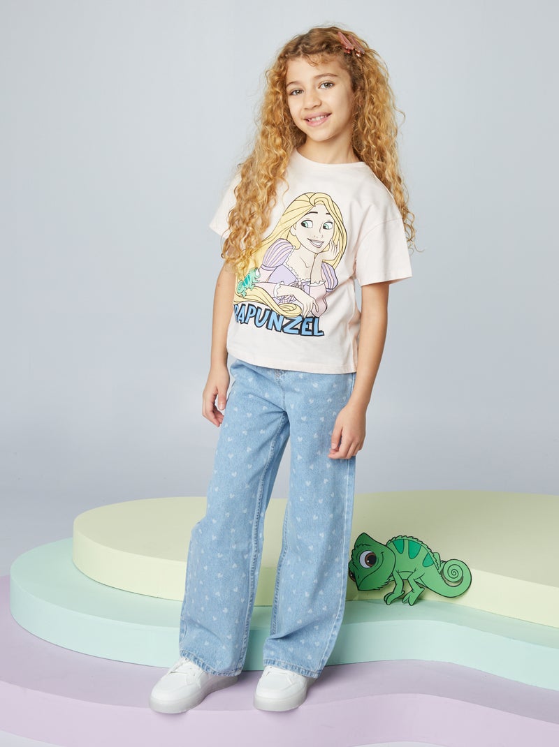 Raiponce Pyjama Princesse Disney Femme X Pyjama Blanc Rose-violet