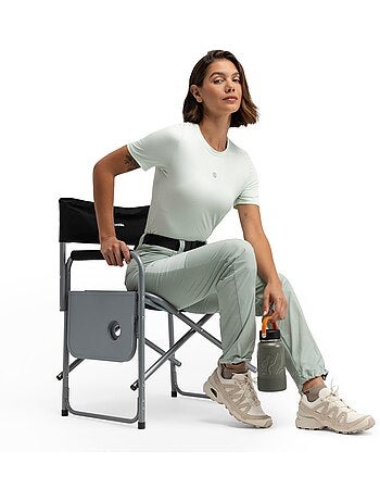 T-shirt randonnée manches courtes femme randonnée femme clarity mint