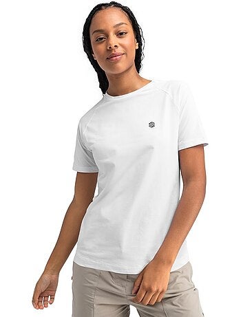 T-shirt randonnée manches courtes femme randonnée femme plitvice