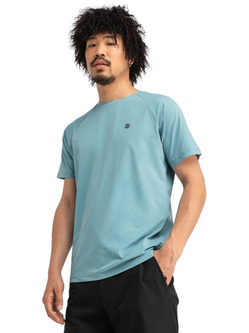 T-shirt randonnée manches courtes homme randonnée homme bay - Kiabi T-shirt randonnée manches courtes homme randonnée homme bay - Kiabi