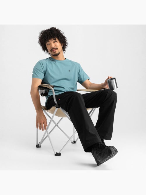 T-shirt randonnée manches courtes homme randonnée homme bay - Kiabi T-shirt randonnée manches courtes homme randonnée homme bay - Kiabi