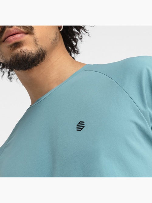 T-shirt randonnée manches courtes homme randonnée homme bay - Kiabi T-shirt randonnée manches courtes homme randonnée homme bay - Kiabi